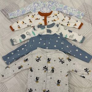 Infant Boy Footed Pajamas 3-6 months